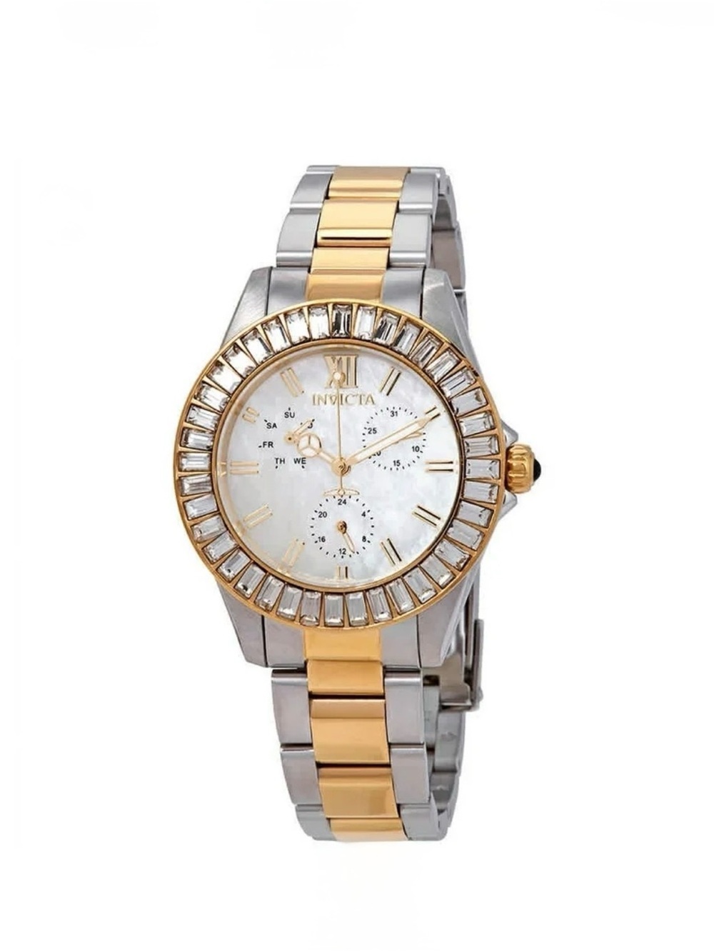 Invicta Angel Crystal Mother of Pearl Dial Quartz Watch 38mm, 100m - Picture 3 of 4